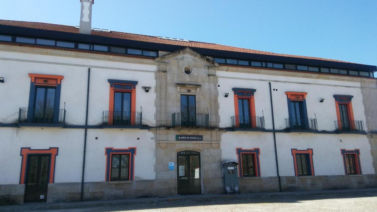 Albergue Estaciones Vivas Banos Del Molgas ภายนอก รูปภาพ