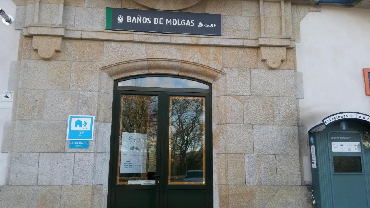 Albergue Estaciones Vivas Banos Del Molgas ภายนอก รูปภาพ